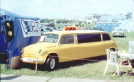 "Zaporozhets"-limousine. The sole car of this type in the world. (The joke is -- it is a mix of non-mixable: "Zaporozhets" is the car for poor people, limousine is the car for extremely reach.)
